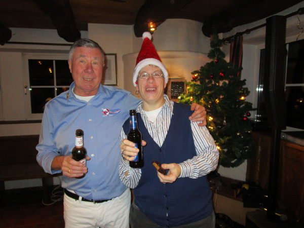 Weihnachtsfeier mit der Integrationsgruppe